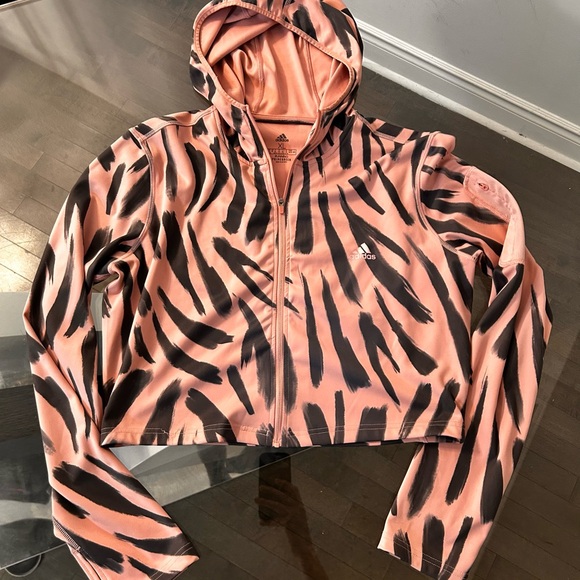 adidas Tops - Adidas Run Icon Allover Print Long Sleeve Running Top